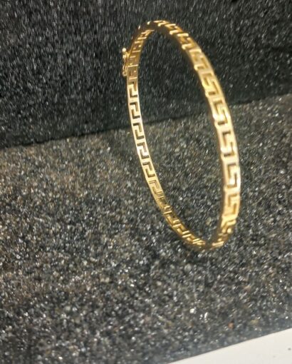 Gold bracelet greek key Bracelets